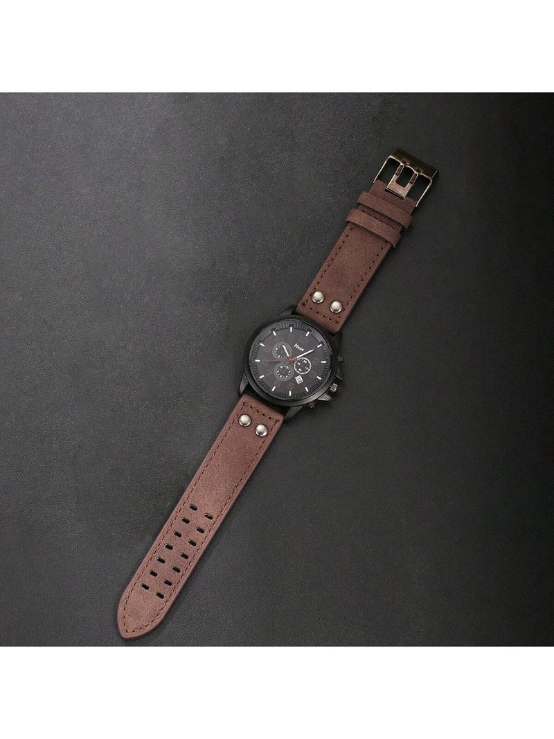 Men Gift Set Watch Wallet Prayer Beads with Gift Box – Elegant Men’s Gift - Image 3